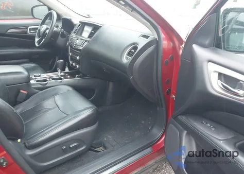 2014 Nissan Pathfinder Platinum z USA, uszkodzony, nr VIN 5N1AR2MM9EC602965